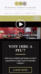 Mobile Screenshot of personalfamilylawyer.com